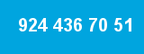 924 436 70 51